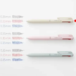 Pentel | Bolígrafo Multicolor Calme Light Blue 0.35