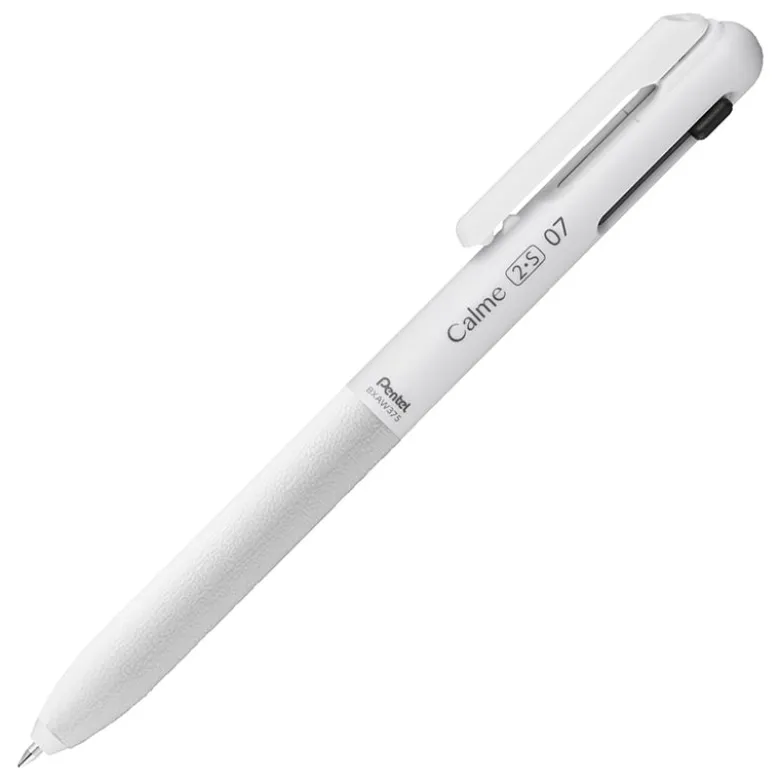 Pentel | Bolígrafo Multicolor + Portaminas Calme Blanco