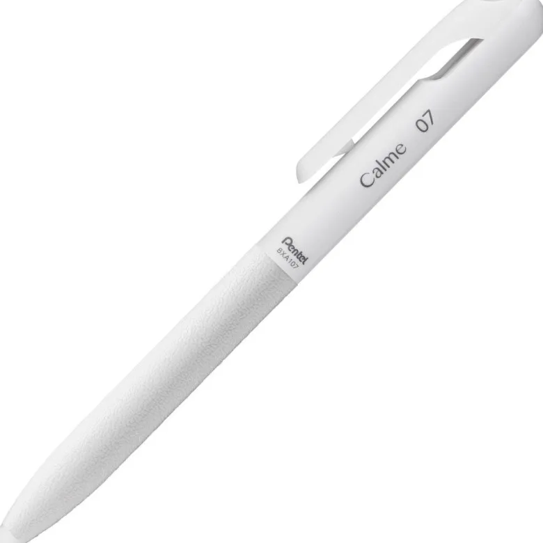 Pentel | Bolígrafo Pentel Calme White 0.7