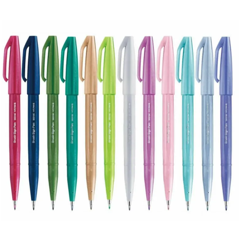 Pentel | Rotulador Pincel Sign Touch (Colores Nuevos)
