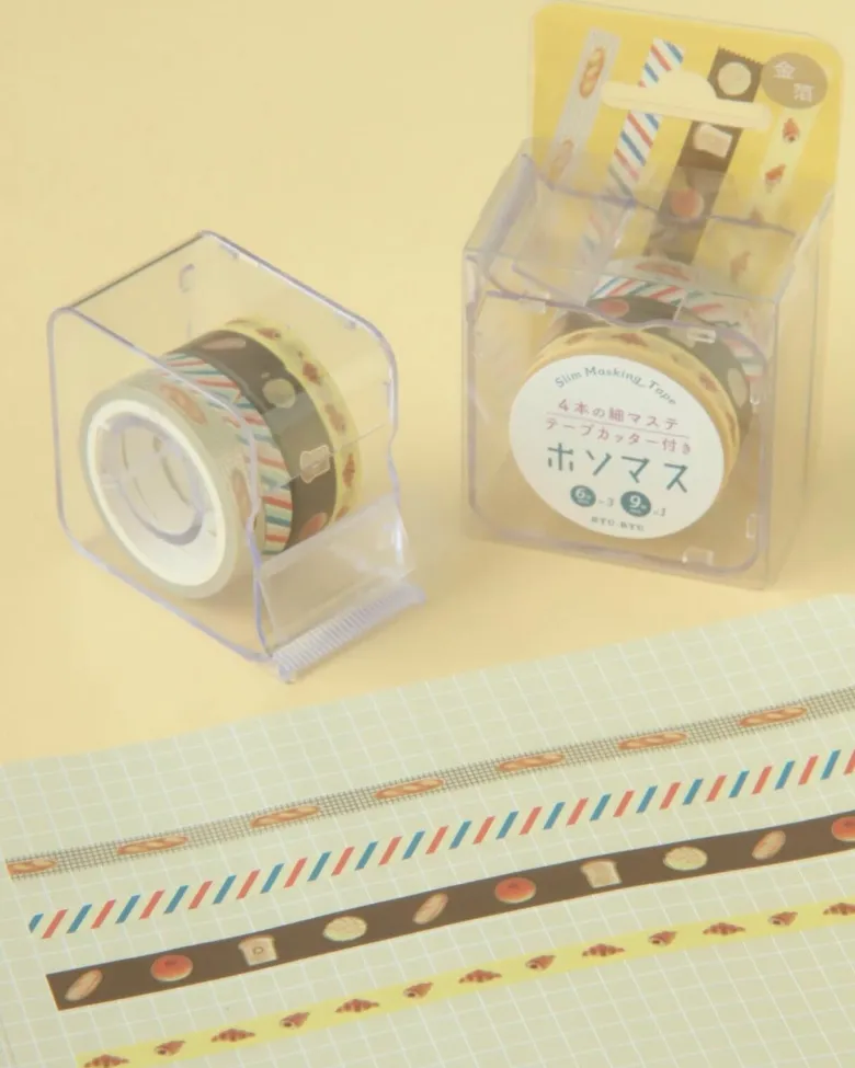 RyuRyu | Set de Washi Tapes Slim Bakery