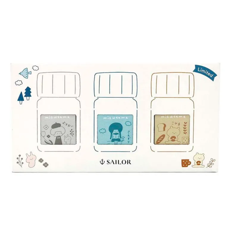 Sailor | Set de 3 Tintas Tintero Mizutama