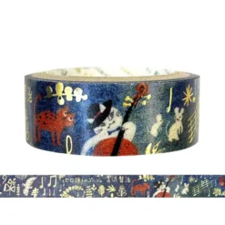 Seal-do | Kenji Miyazawa Phantom Light Gauche the Cellist Washi Tape
