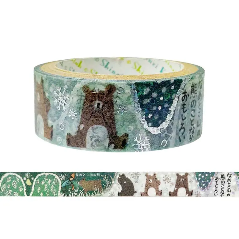 Seal-do | Kenji Miyazawa Phantom Light Yama no Kuma Washi Tape