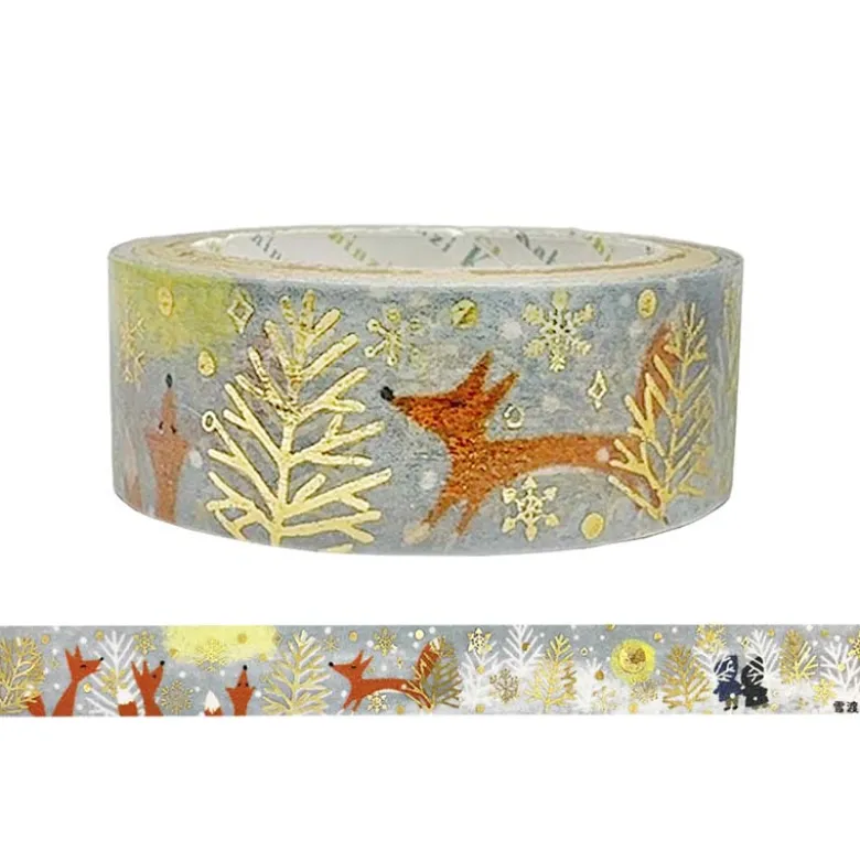 Seal-do | Kirapika Kenji Miyazawa Snow Crossing Washi Tape