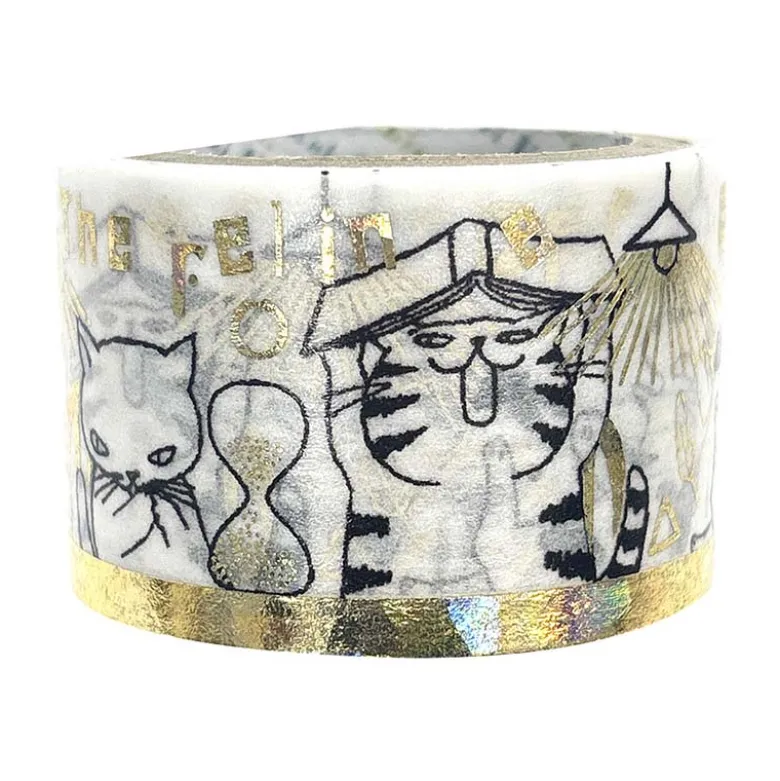 Seal-do | Kirapika Kenji Miyazawa The Cat's Office 2 Washi Tape