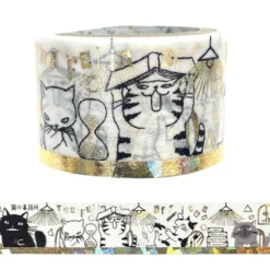 Seal-do | Kirapika Kenji Miyazawa The Cat's Office 2 Washi Tape