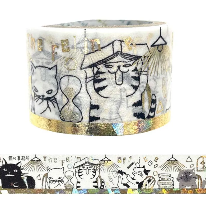 Seal-do | Kirapika Kenji Miyazawa The Cat's Office 2 Washi Tape