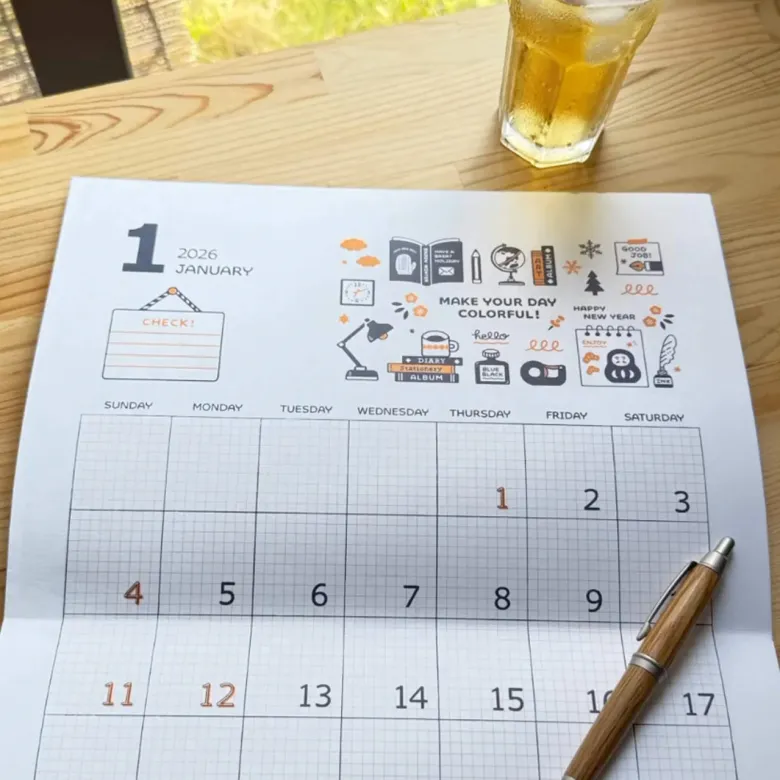 Shinnippon | Calendario de Pared Eric Small Things 2026