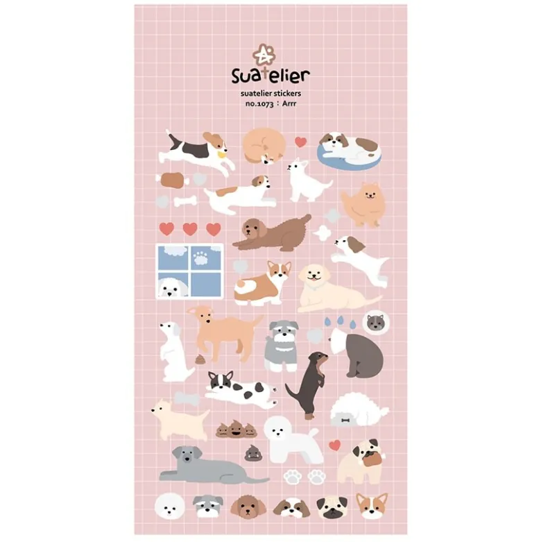Suatelier | Pegatinas Arrr Doggie