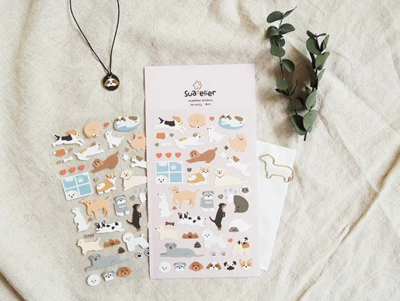 Suatelier | Pegatinas Arrr Doggie