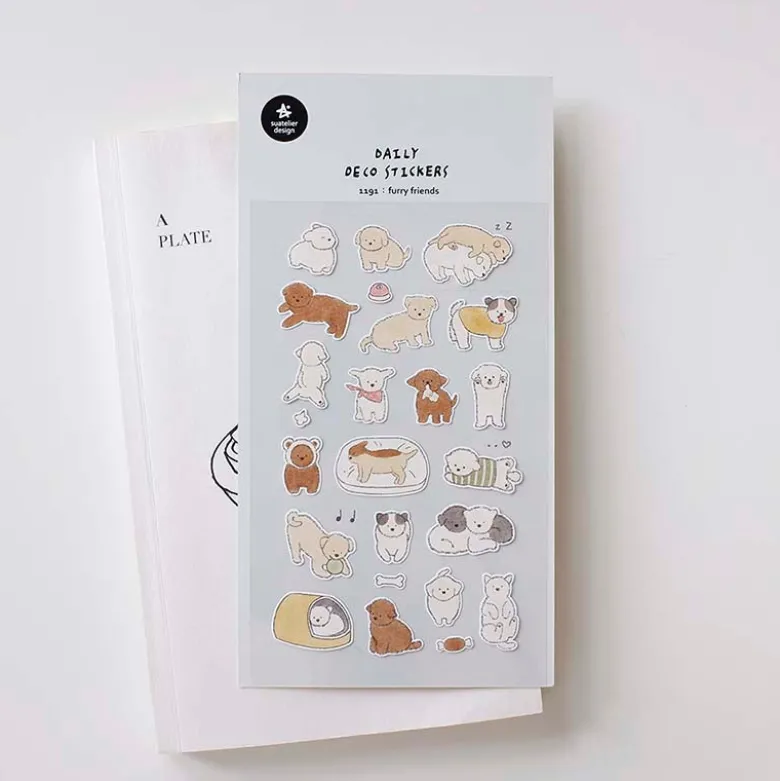 Suatelier | Pegatinas Furry Friends