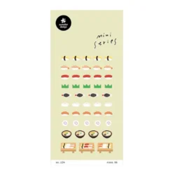 Suatelier | Pegatinas Mini Series Food 06
