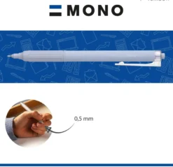 Tombow | Bolígrafo Monograph Lite Smoky Blue 0.5mm