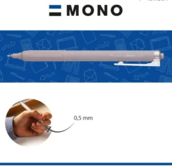 Tombow | Bolígrafo Monograph Lite Smoky Brown 0.5mm