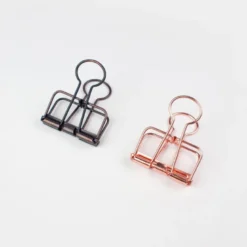 Tools To Liveby | Binder Clips Oro Rosa (32mm)