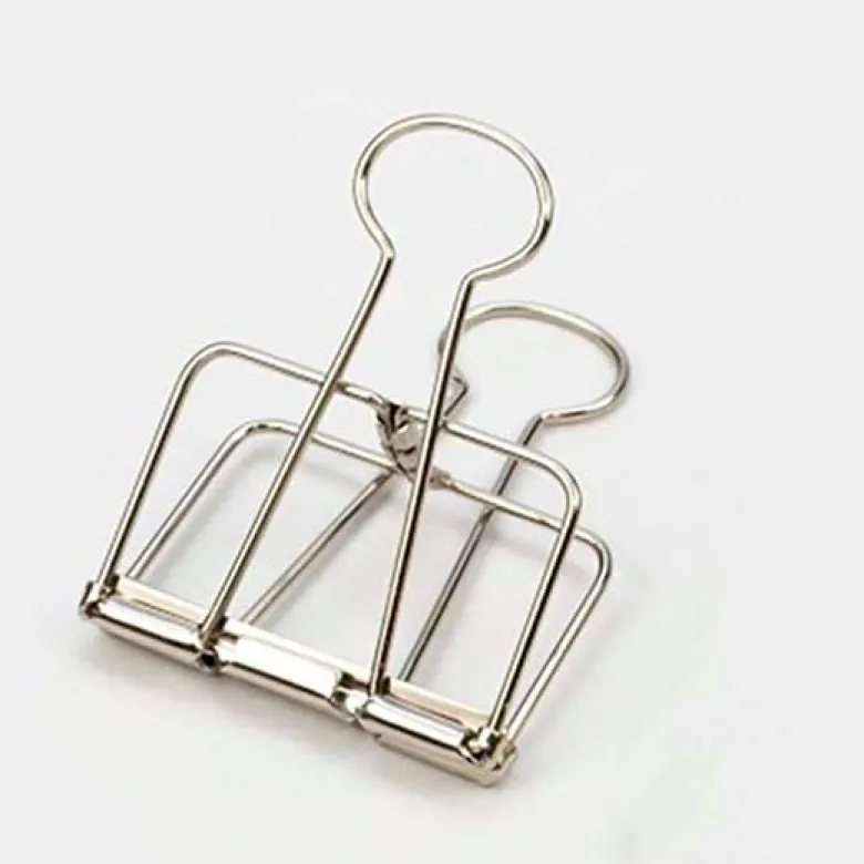 Tools To Liveby | Binder Clips Plateado (51mm)