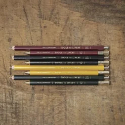 Tools To Liveby | Bolígrafo de Madera Dark Red 0.5