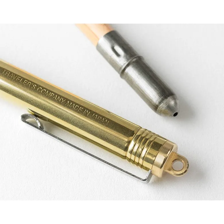 Traveler's Company | Bolígrafo Brass Ballpoint Pen