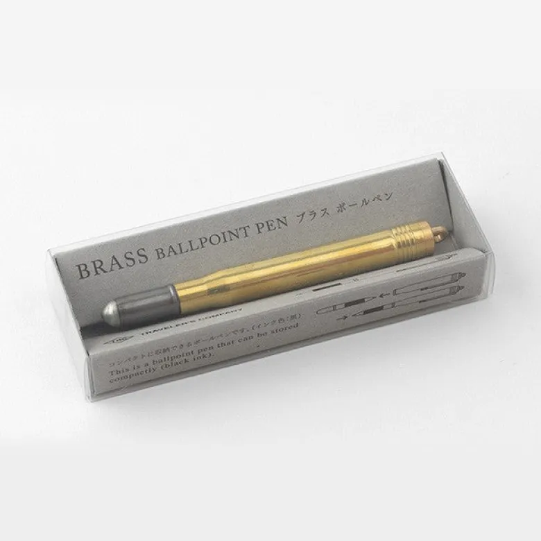 Traveler's Company | Bolígrafo Brass Ballpoint Pen