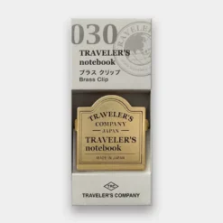 Traveler's Company | Clip Brass Traveler Logo