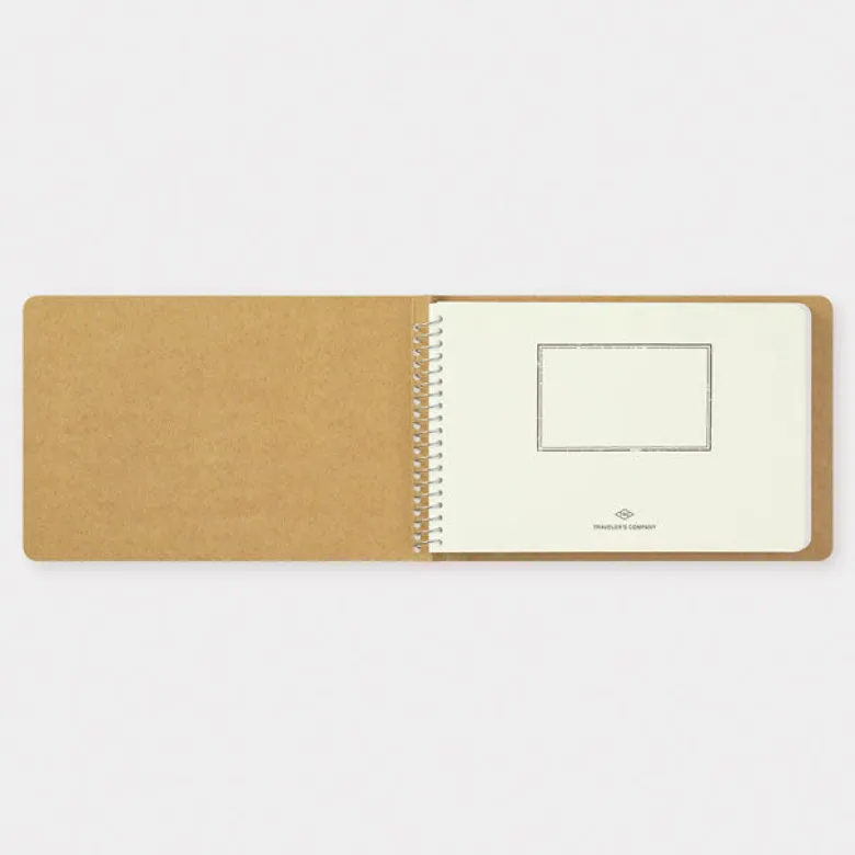 Traveler's Company | Cuaderno Con Espiral B6 Papel Blanco MD