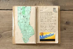 Traveler's Company | Cuaderno con Espiral A5 Slim Papel Kraft