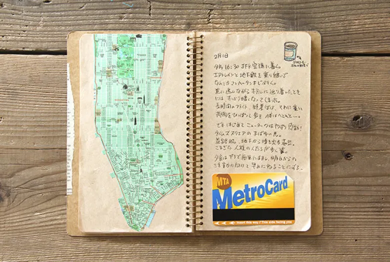 Traveler's Company | Cuaderno con Espiral A6 Papel Kraft