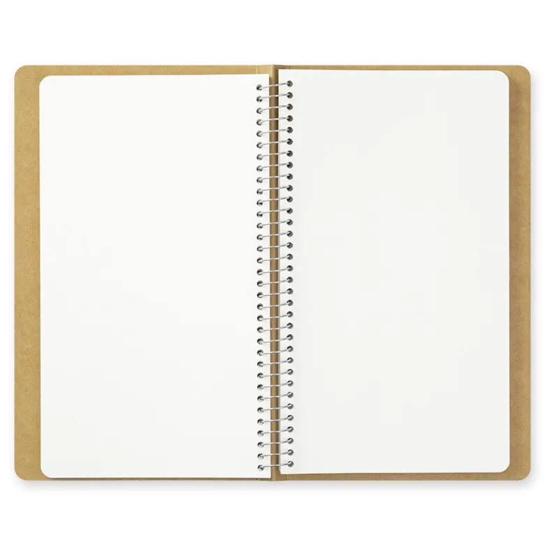 Traveler's Company | Cuaderno con Espiral A5 Slim Papel Blanco