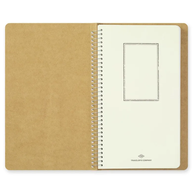 Traveler's Company | Cuaderno con Espiral A5 Slim Papel Blanco