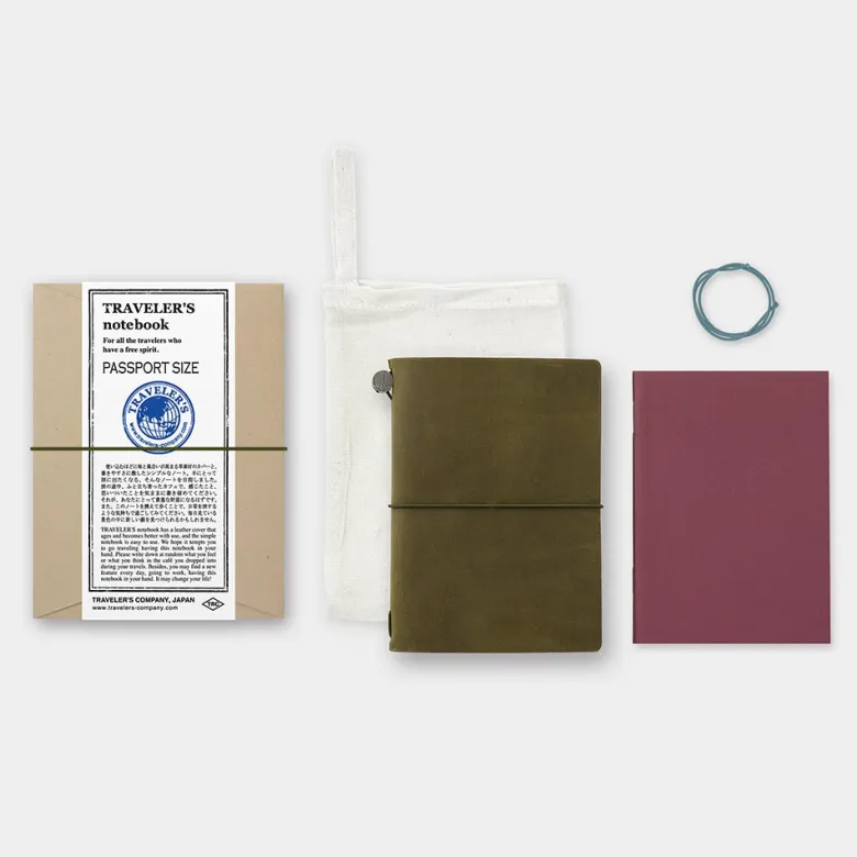 Traveler's Company | Cuaderno Traveler's Notebook Passport Olive