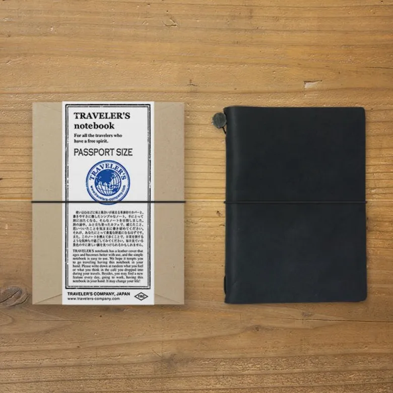 Traveler's Company | Cuaderno Traveler's Notebook Passport Black