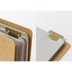 Traveler's Company | Marcapáginas Brass Template Number