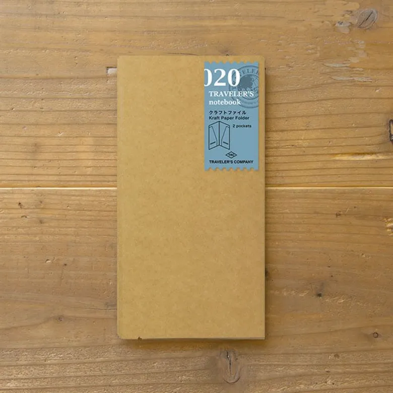 Traveler's Company | Recambio Regular 020 Carpeta Kraft