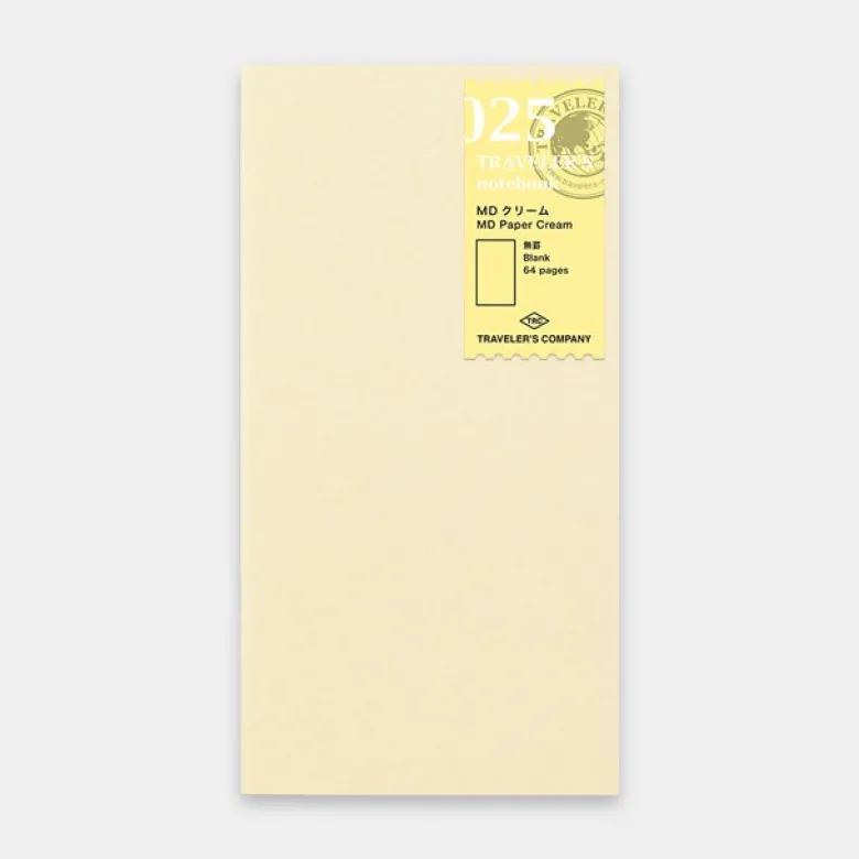 Traveler's Company | Recambio Regular 025 Papel Crema