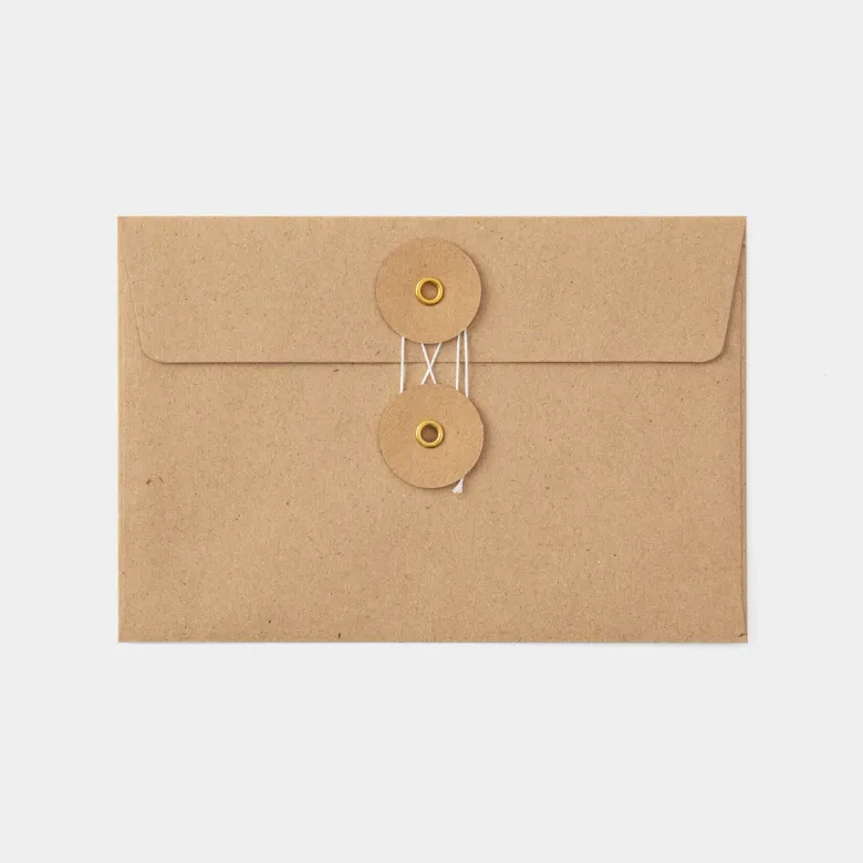 Traveler's Company | Set de Sobres Kraft M Gris