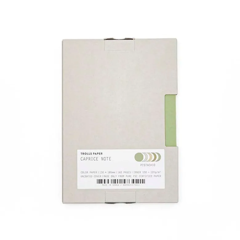 Trolls Paper | Cuaderno Multicolor Caprice Pistachio