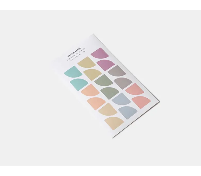 Trolls Paper | Set de Pegatinas Color (10pc)