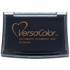 Tsukineko | Tinta Versacolor Negro Opaco 82