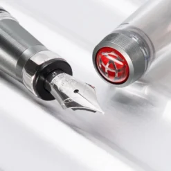 TWSBI | Pluma Estilográfica Diamond 580 ALR Nickel Gray EF