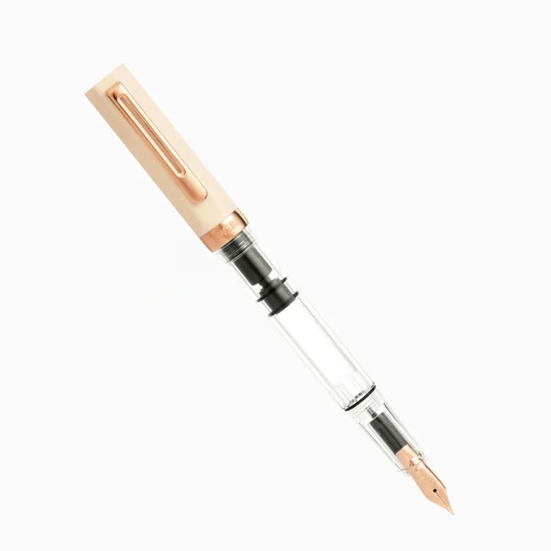 TWSBI | Pluma Estilográfica ECO Cream With Rose Gold F