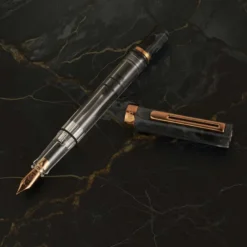 TWSBI | Pluma Estilográfica ECO Black Marble With Bronze F