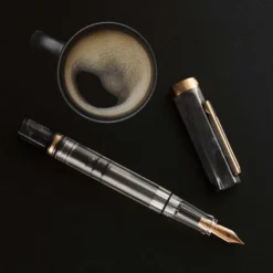 TWSBI | Pluma Estilográfica ECO Black Marble With Bronze F