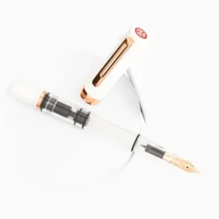 TWSBI | Pluma Estilográfica ECO White With Rose Gold EF