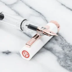 TWSBI | Pluma Estilográfica ECO White With Rose Gold EF