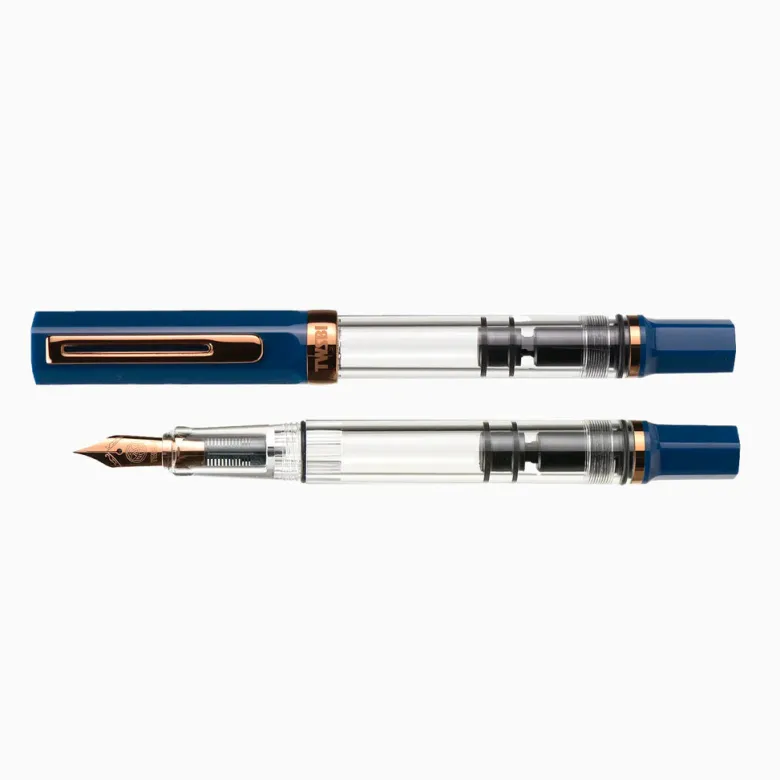 TWSBI | Pluma Estilográfica ECO Indigo Blue With Bronze EF