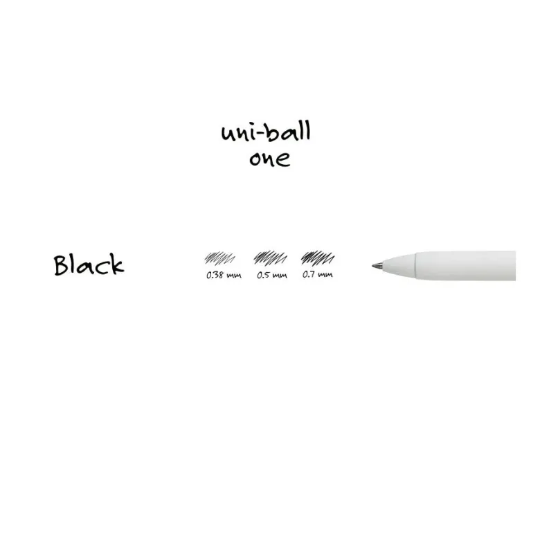 Uniball | Bolígrafo ONE 0.5 Negro