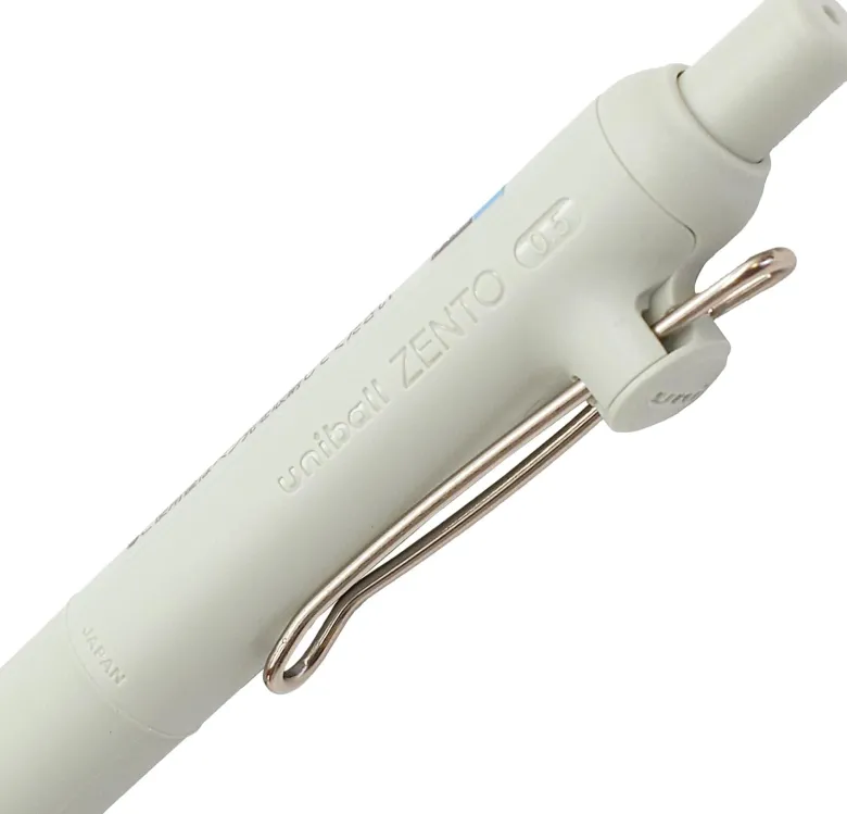 Uniball | Bolígrafo Zento Standard 0.5 Ivory (Tinta Negra)