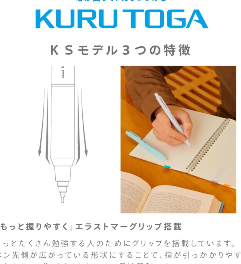Uniball | Portaminas Kuru Toga KS 0.5 Coral Pink