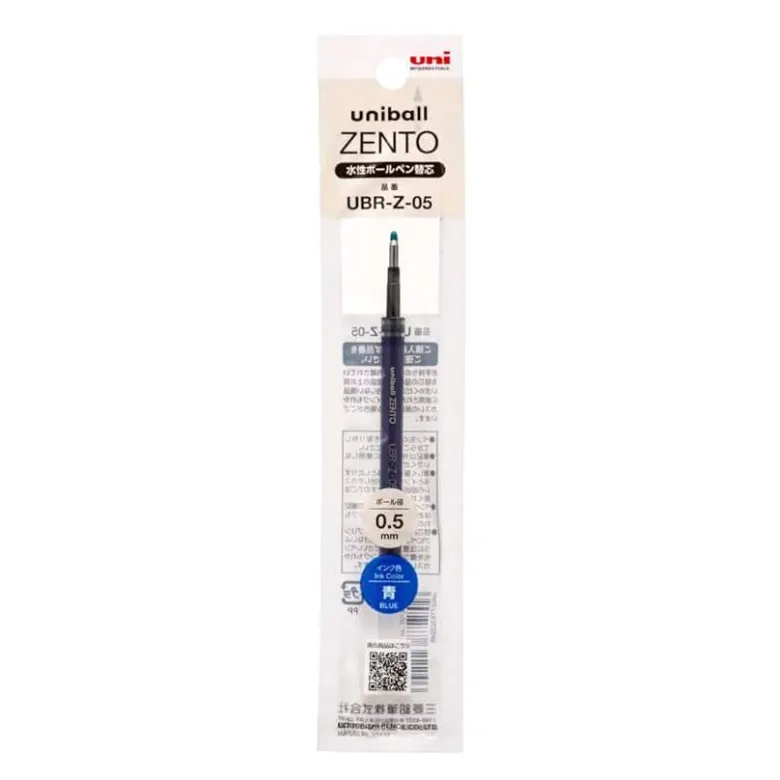 Uniball | Recambio Azul 0.5mm para Bolígrafo Uniball Zento